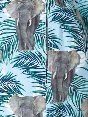 MC2 Saint Barth elephant print swim shorts