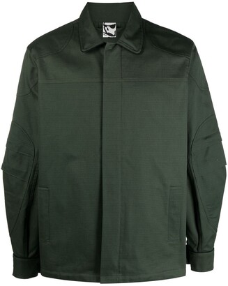 GR10K Zip-Up Cotton Windbreaker Jacket