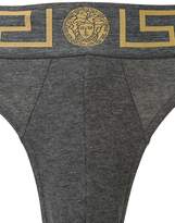 Thumbnail for your product : Versace greek key thong