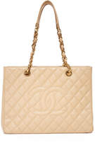 Thumbnail for your product : What Goes Around Comes Around Chanel CC Quilted Tote (Previously Owned)