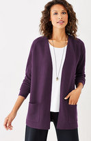 Thumbnail for your product : J. Jill Cashmere Open-Front Cardi