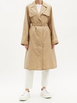 Thumbnail for your product : Moncler Rutilicus Belted Shell Trench Coat - Tan