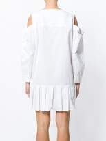 Thumbnail for your product : Vivienne Westwood pleated hem dropped shoulders dress