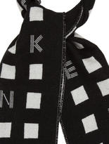 Thumbnail for your product : Kenzo Logo Wool Scarf