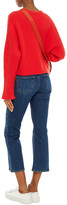 Thumbnail for your product : J Brand Selena cropped mid-rise bootcut jeans