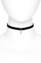 Thumbnail for your product : BP Women's Initial Charm Suede Choker