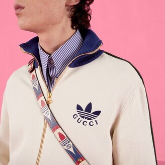 Gucci Adidas X Viscose Zip-Up Jacket - ShopStyle