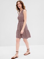 Thumbnail for your product : Gap Factory Sleeveless Splitneck Mini Dress
