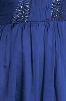 Thumbnail for your product : a. drea Sequin Ruched Skater Dress (Juniors)