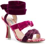 Thumbnail for your product : ATTICO ankle tie Diletta sandals