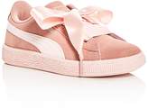 Thumbnail for your product : Puma Girls' Heart Jewel Suede Lace Up Sneakers