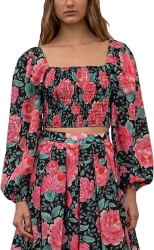 moon river ruched sleeve top
