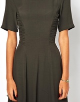 Thumbnail for your product : ASOS Midi Dress With Ruched Side Detail