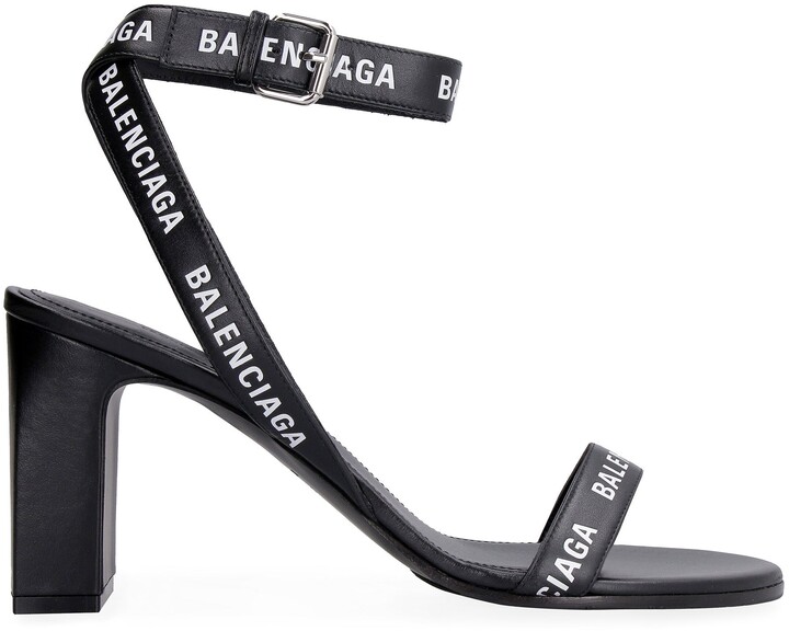 balenciaga logo strap
