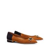 Thumbnail for your product : Tory Burch Gigi Pointed-Toe Color-Block Flat