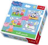 Thumbnail for your product : Peppa Pig 4 In 1 Puzzle