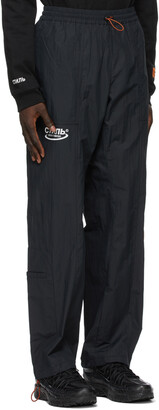 Heron Preston Black Logo Patch Track Trousers