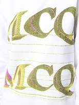 Thumbnail for your product : McQ repeat logo sweatshirt dress