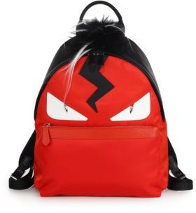 Fendi Monster Nylon Backpack