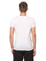 Thumbnail for your product : McQ Cotton Jersey Logo T-Shirt