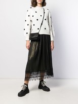 Thumbnail for your product : Twin-Set Gathered Tulle Layered Skirt