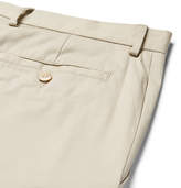 Thumbnail for your product : Caruso Slim-Fit Stretch-Cotton Twill Trousers