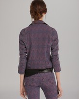 Thumbnail for your product : Maje Jacket - Printed Denim