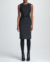 Thumbnail for your product : Paule Ka Ponte Knit Colorblock Dress