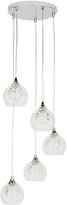 Thumbnail for your product : Very Riley 5 Light Textured Glass Cluster Pendant