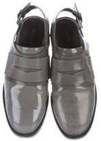 Thumbnail for your product : Alexander Wang Patent Leather Slingback Loafers