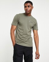 Thumbnail for your product : Columbia Tillamook t-shirt in green Exclusive at ASOS