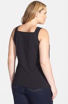Thumbnail for your product : Nic+Zoe 'Sliced Mesh' Tank (Plus Size)