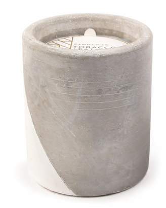 Paddywax Urban Collection Soy Wax Candle In Concrete Pot, Tobacco & Patchouli