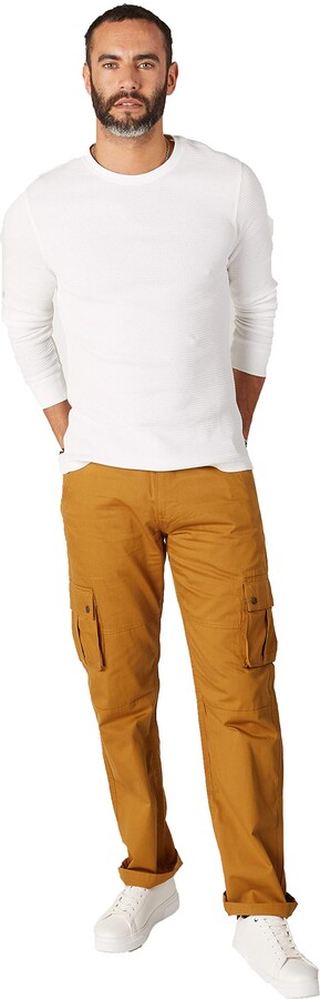 lightweight cotton cargo trousers mens