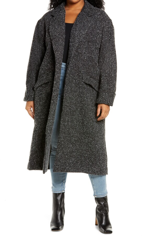 AFRM Bran Oversize Tweed Coat - ShopStyle