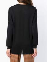 Thumbnail for your product : Jean Paul Gaultier Knott oversized V-neck sweater