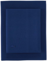 Thumbnail for your product : Lacoste Solid Washed Percale Sheet Set - Twin