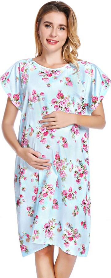 Peauty Womens Hospital Gown for Labor and Delivery - ShopStyle Evening ...
