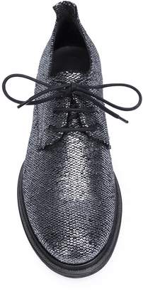 Ann Demeulemeester scale effect lace-up shoes