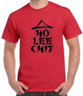 Lee StarliteFunnyShirts Mens Funny Sayings Slogans T Shirts-Ho Chit- Holy Shit! tshirt-XL