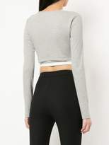 Thumbnail for your product : Alexander Wang T By longsleeved crop tee