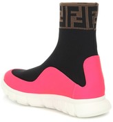Thumbnail for your product : Fendi Kids Sock sneakers