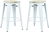 Thumbnail for your product : OSP Home Furnishings 2-piece Bristow Antique Counter Stool Set