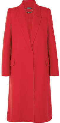 Alexander McQueen Double-faced Wool And Cashmere-blend Coat - Red
