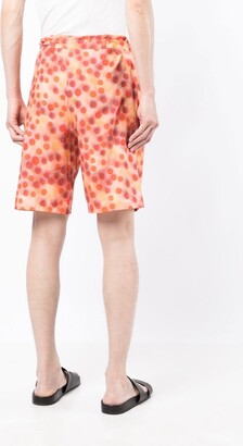 Destin Polka-Dot Print Bermuda Shorts