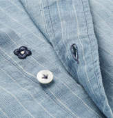 Thumbnail for your product : Lardini Striped Linen Shirt