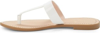 Kate Spade Castile Patent-Leather Thong-Toe Sandals