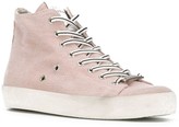 Thumbnail for your product : Leather Crown High Top Sneakers