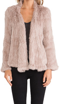 Thumbnail for your product : NICHOLAS Knitted Rabbit Fur Jacket