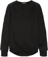 Thumbnail for your product : Rochas Embellished mohair-blend sweater